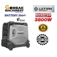 LUTIAN 3800Watt/3.8KW Portable Inverter & Silent Petrol Generator LT4500IE - Battery Start - 6 Month