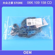 OEM Auto Metal Timing Chain 06K109158CD 06K 109 158 EA888 1.8T 2.0T For CC Tayron Talagon Tavascan M