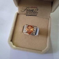cincin lelaki permata silver 925, cincin perak 925 lelaki permata, silver 925 men ring, cincin lelak