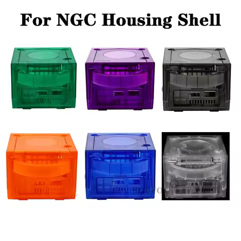 6 Color Transparent Replacement Housing Shell Game Console Case for Gamecube NGC GC DOL-101 DOL-001 