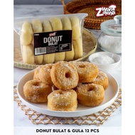 Donut Bulat  (10 Pcs) Sejuk Beku (Frozen Food)