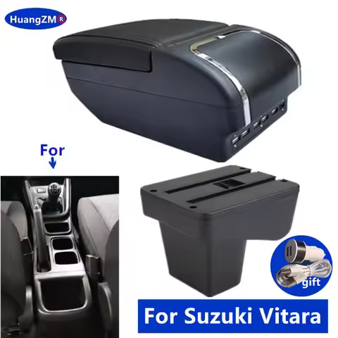 For Suzuki Vitara Car Armrest box For Suzuki Vitara Armrest Box Dedicated Retrofit Central Storage b