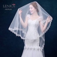 Bridal Veil Wedding Party Lace Bridal Veil Hrp021 Veil Veil Lace Veil Pengantin