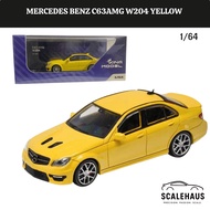 King Model 1 Mercedes Benz C63AMG W204 Yellow64/