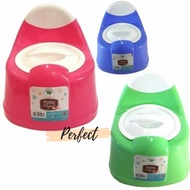 Potty Training Portable Closet Duduk Anak Pispot Green Leaf 5108 / Pispot Anak / Pispot Plastik