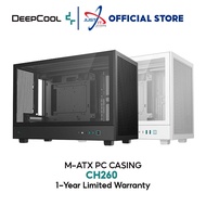 DEEPCOOL CH260 M-ATX DESKTOP PC CASE / CASING - BLACK / WHITE