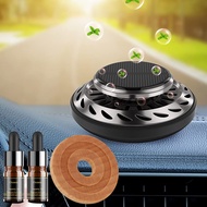 Solar Car Diffuser Solar Car Air Freshener Solar Rotating Car Aroma Diffuser with Fragrance Car Essential Oil Diffuser