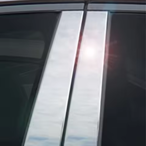 8pcs for Honda Stream RN6/7/8/9 2007 2008-2013 2014 Pillar Posts Car Window Trim Cover BC Column Sti