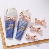 AC.908 Thai Shop Pack Of 2 Pieces Accessories And Rose Gold Bow Shape