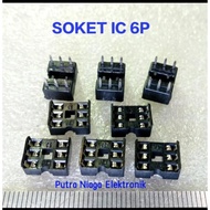 6pin IC Socket 6pin Socket 3x2 IC Holder 6 pin