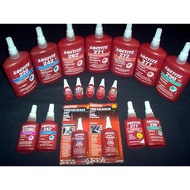 LOCTITE 222 243 262 271 272 277 567 577 290 401 406 495 496 515 518 542
