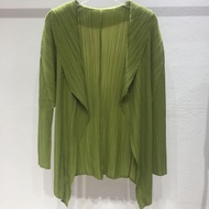 ☏ 1850 Free Size Pleated Autumn And Spring Fashion Slim Trench Coat V-Neck