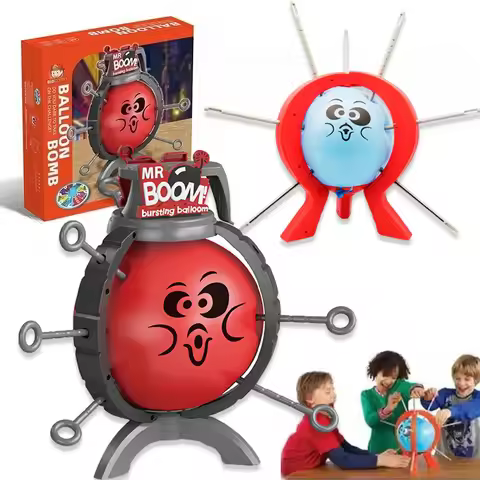 Kids Balloon Popping Games Exploding Balloons Game Party Games Toys Social Board Games Sticks for Fa