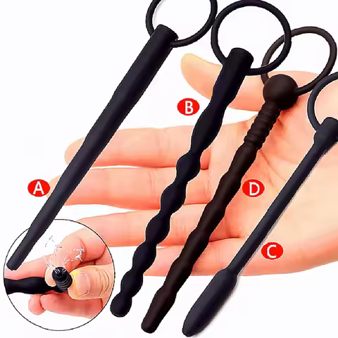 Plug Sound Prostate Massage Adult Toys For Men Urethra Dilator Mens Masturbator Urethral Stimulator 