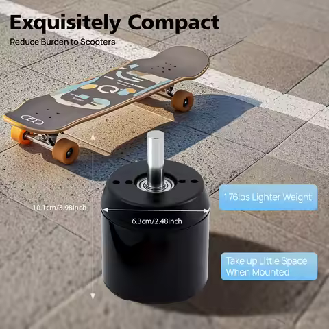 C6374 High Power 2300W Brushless Motor 170KV 50V For Electric Skateboard Scooter E-Bike Upgrade 80A 