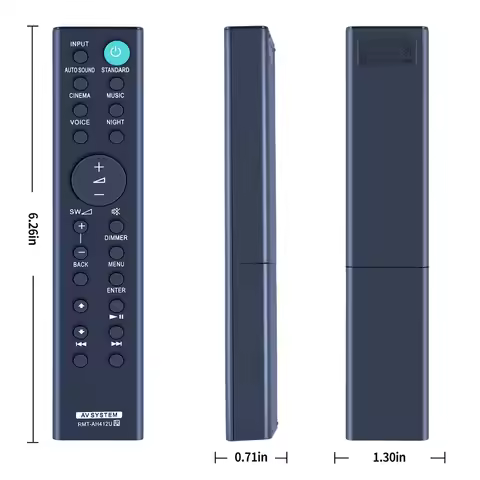New RMT-AH412U Remote Control For Sony Home Theatre System HT-S20R HT-S100F