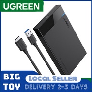 UGREEN HDD Case 2.5 inch SATA to USB 3.0 SSD Adapter for Samsung Seagate SSD 1TB 2TB Hard Disk Drive Box External HDD Enclosure