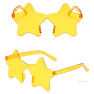 Bouncy Girl Party Prom Prom Glasses อินเทรนด์แว่นตาห้าแฉกน่ารักสำหรับเด็กผู้หญิงปาร์ตี้ตลก PM-TH