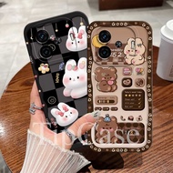 HP Casing Vivo Iqoo Z9hp - Iqoo Z9 Turbo 5G Iqoo Z7X/ Iqoo Z7 Softcase Protect Camera Cute Rabbit Mo