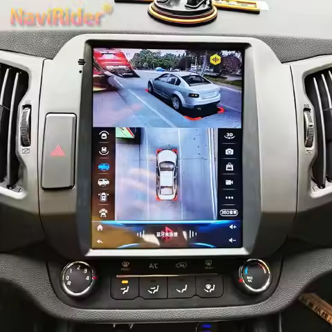 Android 13 For Kia Sportage 2013 2012 Tesla Screen Stereo GPS Navigation CARPLAY Car Radio Multimedi