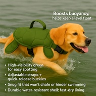 Dog Life Jacket Reflective High Buoyancy For Water Activities ,Puppy Dress  Dog Clothes Male Beagle