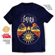 Gojira heavy metal band cotton tshirt