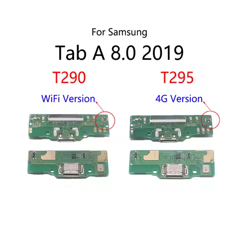 USB Charge Dock Port Socket Jack Connector Flex Cable For Samsung Galaxy Tab A 8.0" inch 2019 T290 T