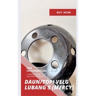 TOPI VELG RAGASA / DYHNA / DUTRO RING 16 LUBANG 5 TEBAL 12MM LUBANG ANGIN MERCY ( BULAT )