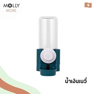 MOLLY  ที่ให้น้ำหมุนติดกรง แบบอัตโนมัติ 500ml พร้อมถาดรองน้ำขนาดใหญ่ ขวดน้ำ แฮมเตอร์ นก กระต่าย สุนัข ขวดน้ำแมว แบบติดกรง