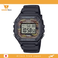 【From Japan】 Casio] Watch Casio Collection [Genuine Japan] Web Limited Model W-218H-5BJF Men's Black