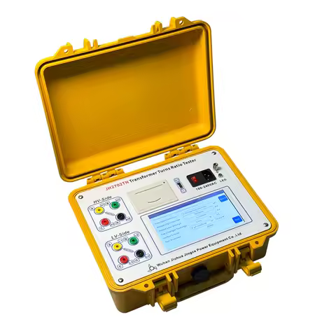 Neutral Point Touch Screen Transformer Turns Ratio Tester With PT CT Z-type Transformer Ratio Group 