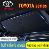 Suitable for TOYOTA Corolla Cross YARIS ALTIS VIOS rav4 CAmry chr Wish  Sienna front windshield sunshade car sunshade