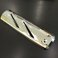 Yamaha FZ150 V1 V2 Muffler Protector/Exhaust Cover Chrome (Ori)