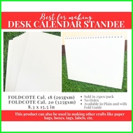 ✁ ⚽︎ ♣ Solid Foldcote #18 Foldcote #20 for Calendar Making Calendar Stand Calendar Standee