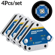 4pcs/set Welding Magnet, Sturdy Magnet Welding Clamp Tilted At 45 °, 90 °, 135 °, Used To Secure Met