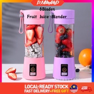 Diamond [380ml] Juice Blender Mixer Mini Blender Fruit Juice Blender Blander Juice Usb Blender 携便果汁机