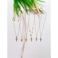 Cross necklace / titanium cross necklace / stainless steel cross necklace