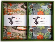 🐧玉露・特上煎茶   高級日本宇治茶 深蒸し茶 套裝（50g×2）日本友禪和紙   日本伴手禮✈️日本代拍/代購🐧龍店