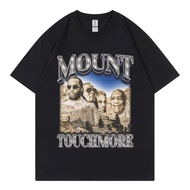 Funny P Diddy Mount Touchmore Women T Shirt Hip Hop Vintage Clothing Short Sleeve T-shirt Men's Fash