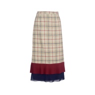 Senada SS2018 Layered Pleated Hem Midi Skirt ราคาปกติ 5650 บาท