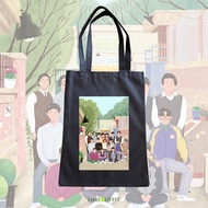 Reply 1988 Kdrama - Canvas Tote Bag - Lime Outfit