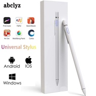 ปากกาipad สำหรับดินสอ iPad Stylus ปากกาสำหรับ Apple Pencil 1 2ปากกาสัมผัสสำหรับแท็บเล็ต IOS Android ปากกา Stylus สำหรับ iPad xiaomi Huawei โทรศัพท์ดินสอ ปากกาipad White One