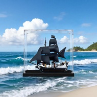 Ultra Clear Collection Box 高透收藏展示盒 Kotak Simpanan Telus For Lego 4184 Pirates of The Caribbean Black