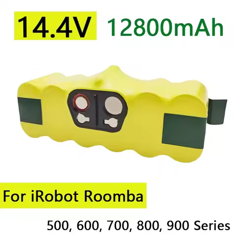 12800mAh 14.4V Replacement NI-Mh Battery lpega for iRobot Roomba 500 600 700 800 Series roomba 530 5