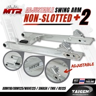 ♞,♘,♙MTR Non Slotted Adjustable Plus 2 Swing Arm ( Wave Xrm Smash Dash RS125 TMX )