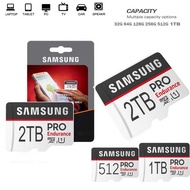 Class 10 Micro TF Card 256GB 128GB 64GB 32GB Memory Card 1TB 2TB High Speed Flash Card A3 U3 Mini TF