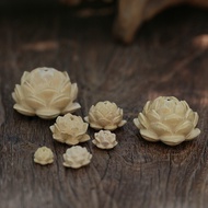 Handmade Car Hanging Lotus Knot prech
/ay String Five-Layer Three-Dimensional di DY Keychain Boxwood