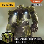 52TOYS MEGABOX MB-12DE LANDBREAKER ELITE BEASTBOX FANTASYBOX BEASTDRIVE TRANSFORMER PUZZLE CUBE TOY