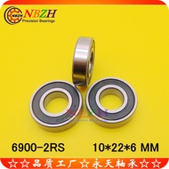 Stainless Steel Bearing S6900ZZ 6900ZZ 6900-2RS 61900ZZ 10 * 22 * 6mm 5QOS