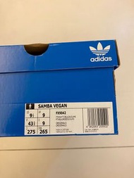 全新連牌 Adidas Samba Vegan